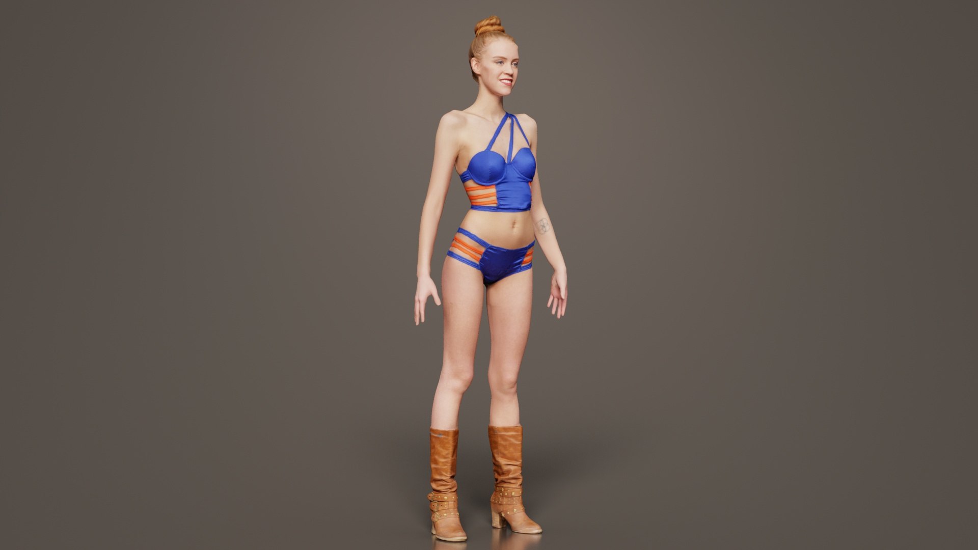3D Sexy Woman in Blue and Orange Swimsuit Bikini Standard Pose Remastered model https://p.turbosquid.com/ts-thumb/xO/87iG6t/hJ/sexy_woman_in_blue_and_orange_swimsuit_bikini_standard_pose_06/jpg/1740522288/1920x1080/fit_q87/dcb31c2fd7f7d4565b08de4166bc296016095b69/sexy_woman_in_blue_and_orange_swimsuit_bikini_standard_pose_06.jpg