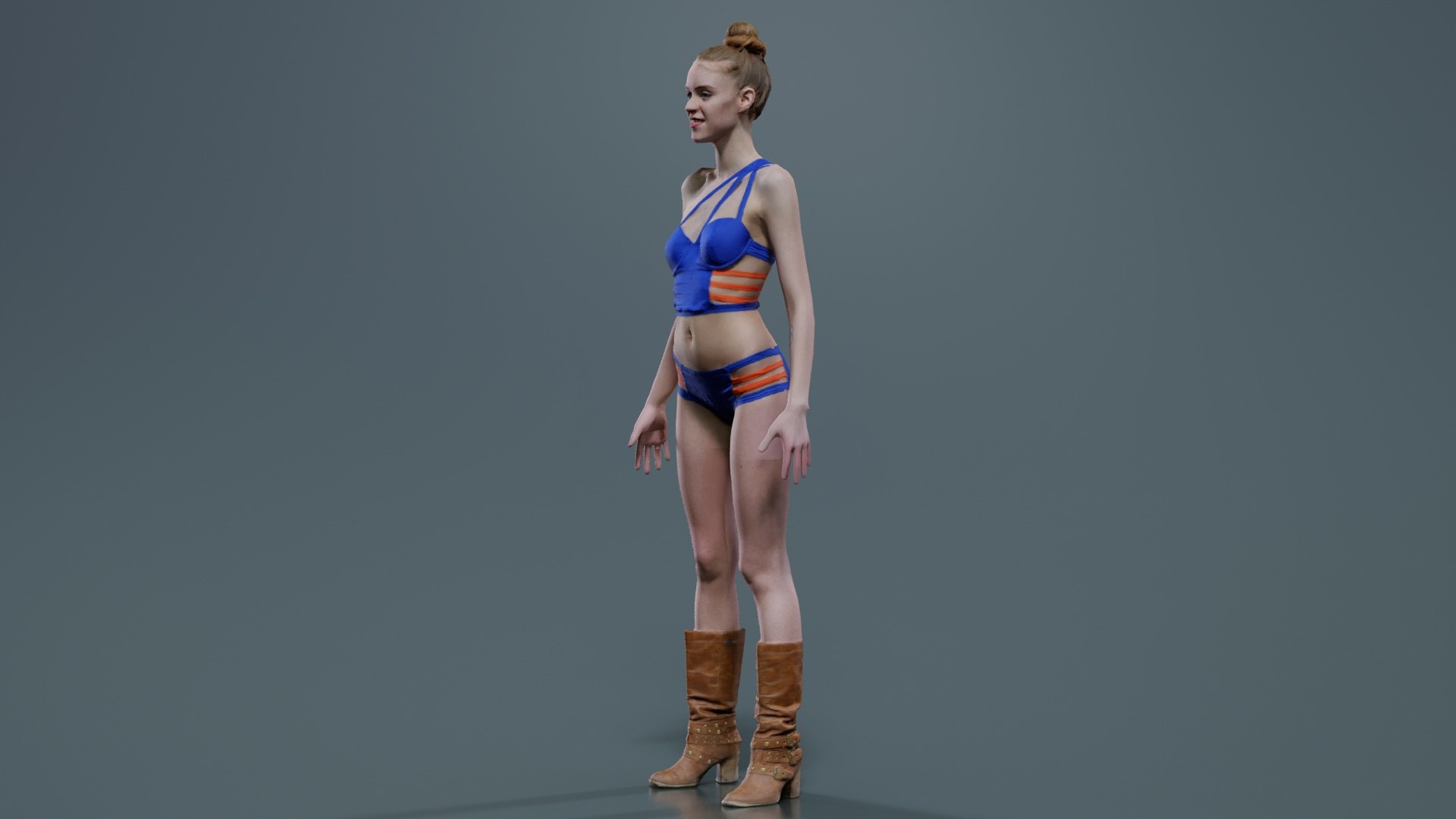 3D Sexy Woman in Blue and Orange Swimsuit Bikini Standard Pose Remastered model https://p.turbosquid.com/ts-thumb/xO/87iG6t/mL/sexy_woman_in_blue_and_orange_swimsuit_bikini_standard_pose_08/jpg/1740522292/1920x1080/fit_q87/e0c47749f988ab88580b41388088bbc68a06eb5a/sexy_woman_in_blue_and_orange_swimsuit_bikini_standard_pose_08.jpg