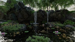 Waterfall Scene