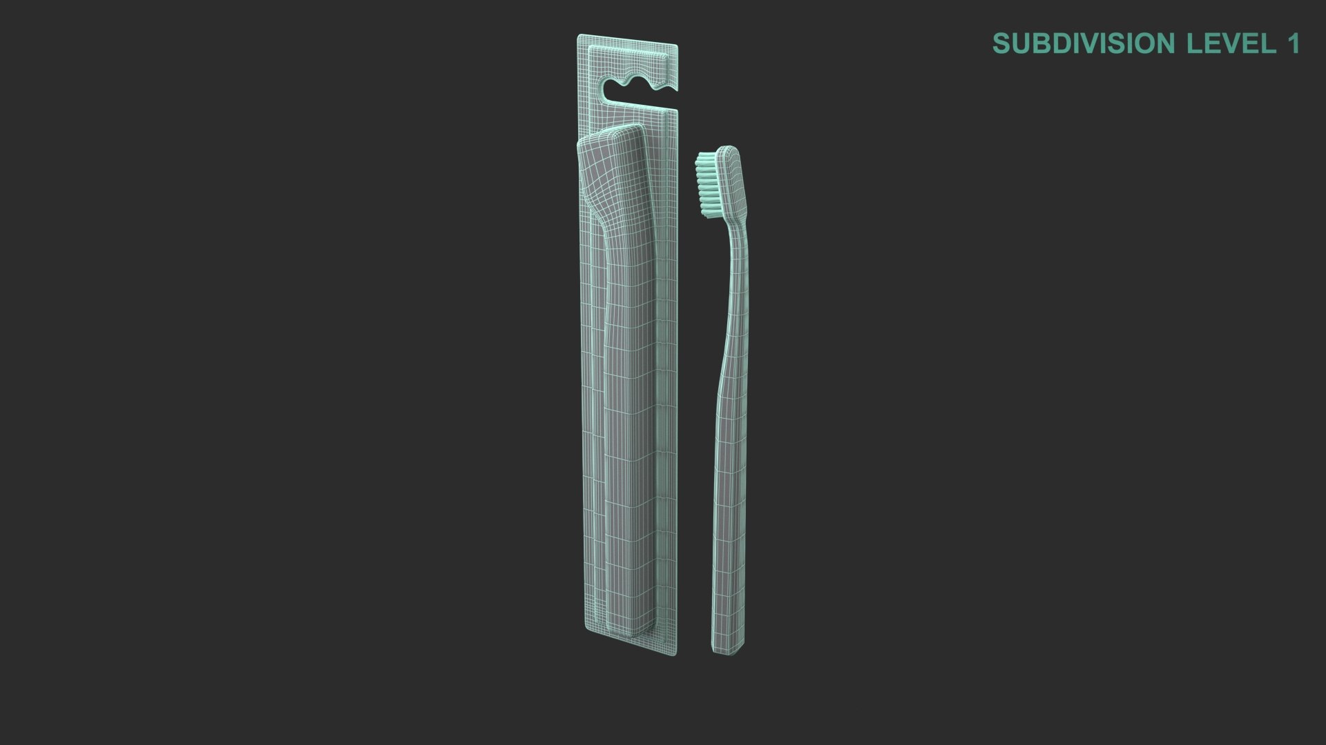 Toothbrush With Packaging 3D https://p.turbosquid.com/ts-thumb/xO/AvnTq7/AU/wireframe0004/jpg/1697177778/1920x1080/fit_q87/7704a45bdbfa82000758c874f9a5f5c5315932aa/wireframe0004.jpg
