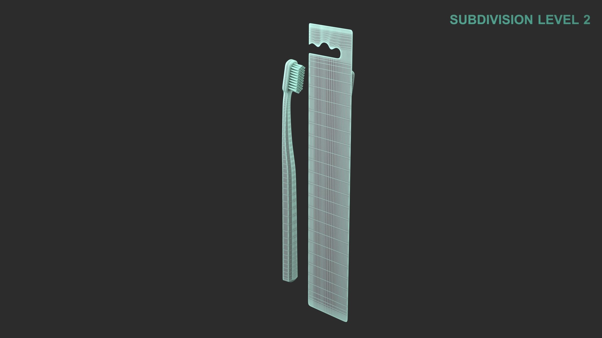 Toothbrush With Packaging 3D https://p.turbosquid.com/ts-thumb/xO/AvnTq7/oZ/wireframe0003/jpg/1697177778/1920x1080/fit_q87/48ad654335dbd07ef173137db370cbaf4e004c33/wireframe0003.jpg