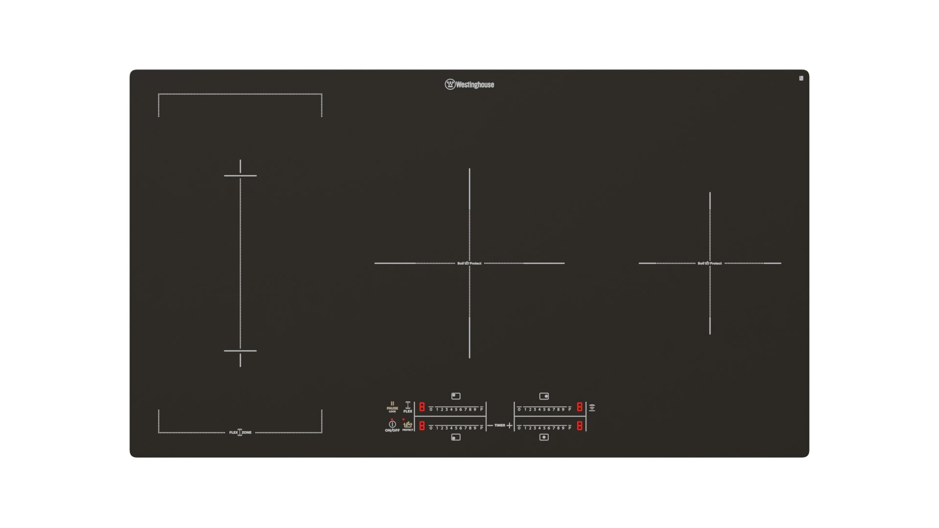Westinghouse Induction Cooktop 3D Model TurboSquid 1980318