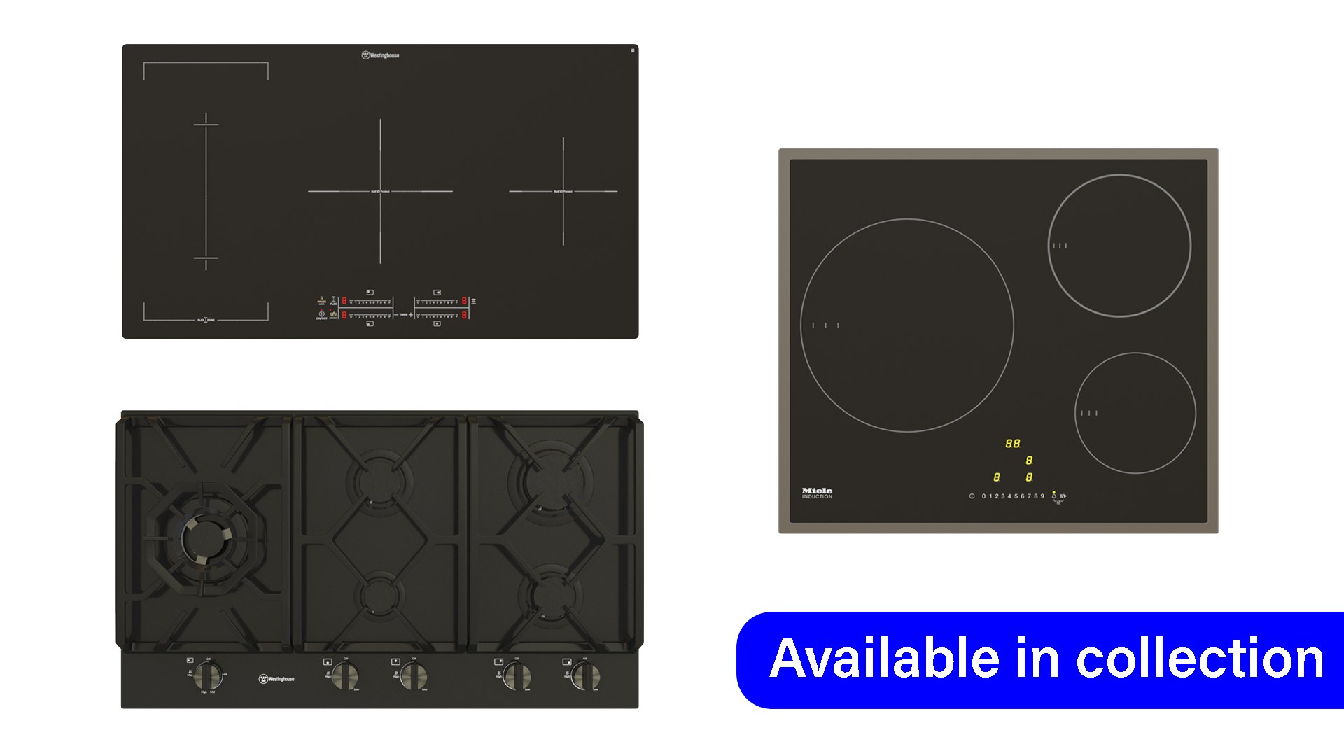 Westinghouse Induction Cooktop 3D model https://p.turbosquid.com/ts-thumb/xO/BAk4ZF/dZ/collection16x9add/png/1667225722/1920x1080/fit_q87/e50a1c297b98f7dae232af2a2301be5dd92e6f71/collection16x9add.jpg