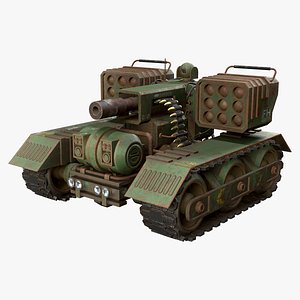 3D UGV Concept-3B-Forest-Rusty