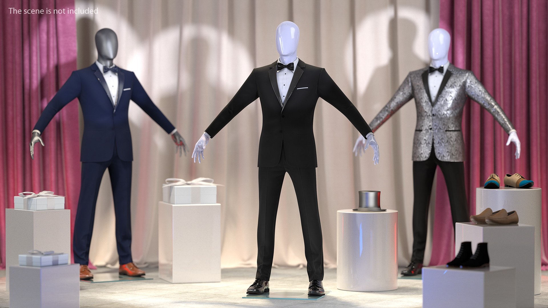 Wedding Collection 2 3D model preview