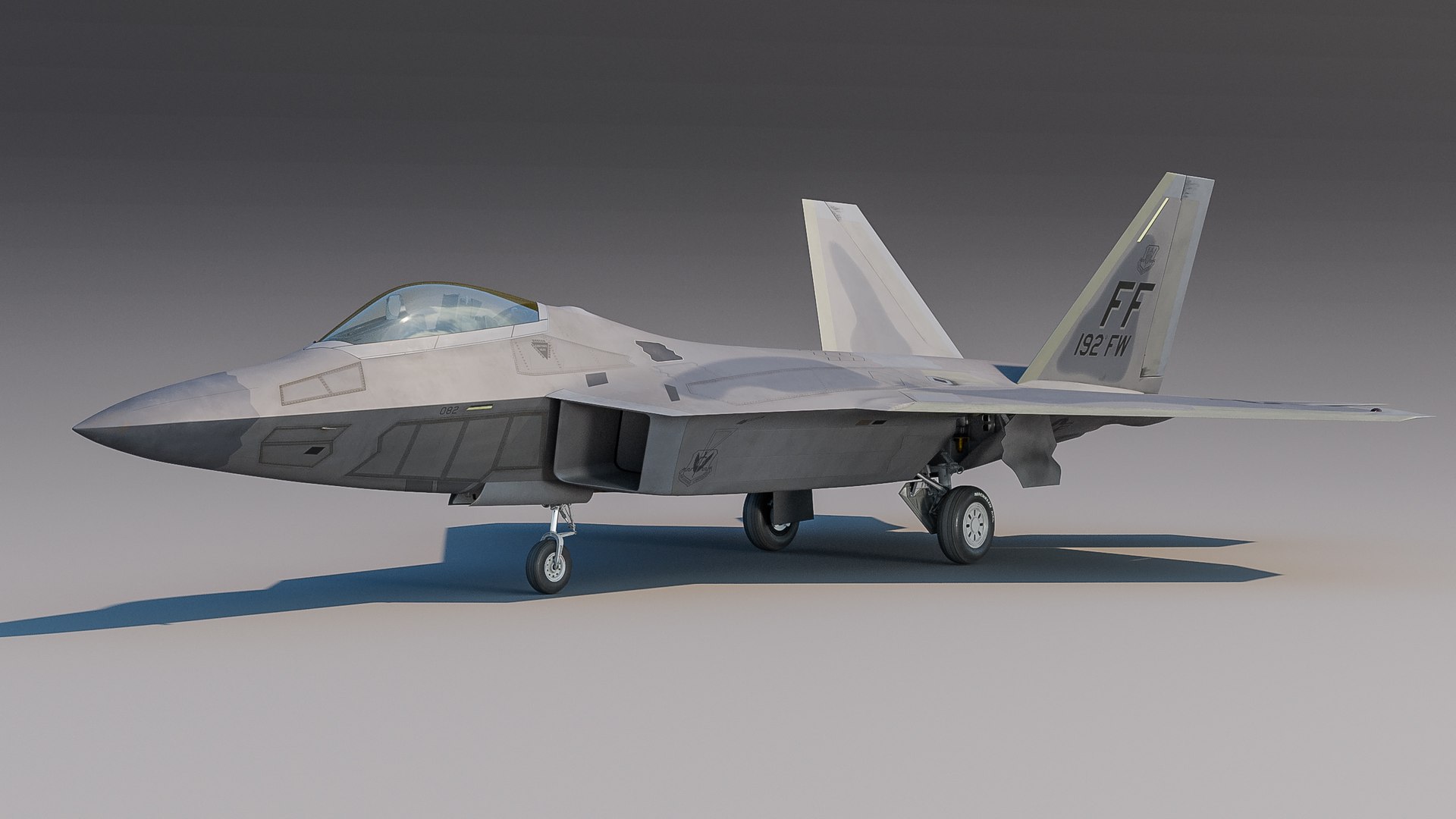 3D Lockheed Martin F-22 Raptor Rigged - TurboSquid 2342224