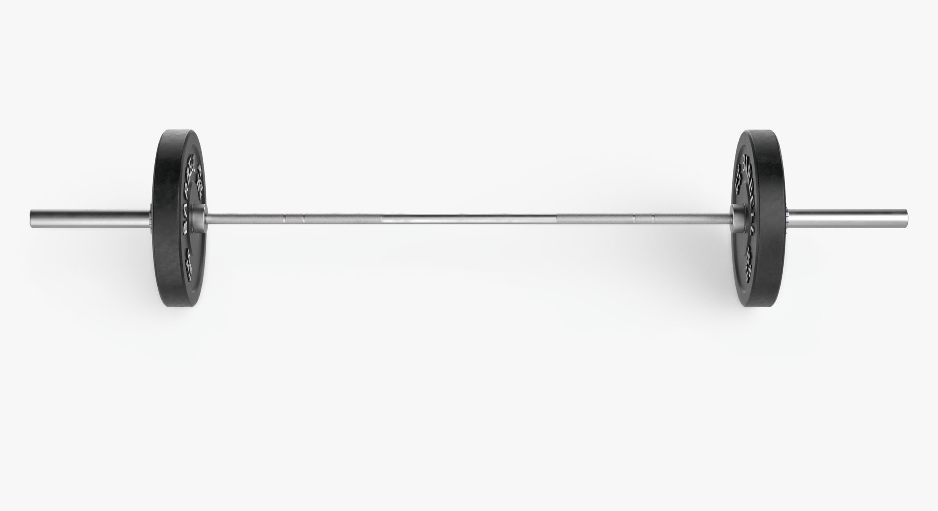 Crossfit Barbell Bar 3D TurboSquid 1263131