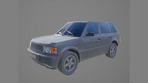 Car Car Vehicle 3D model 005 3D model