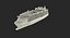 oasis class cruise ship 3D model