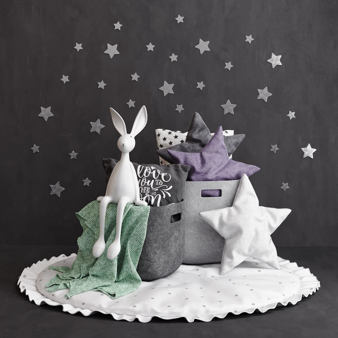 Mat Bunny 3D Model - TurboSquid 1411271