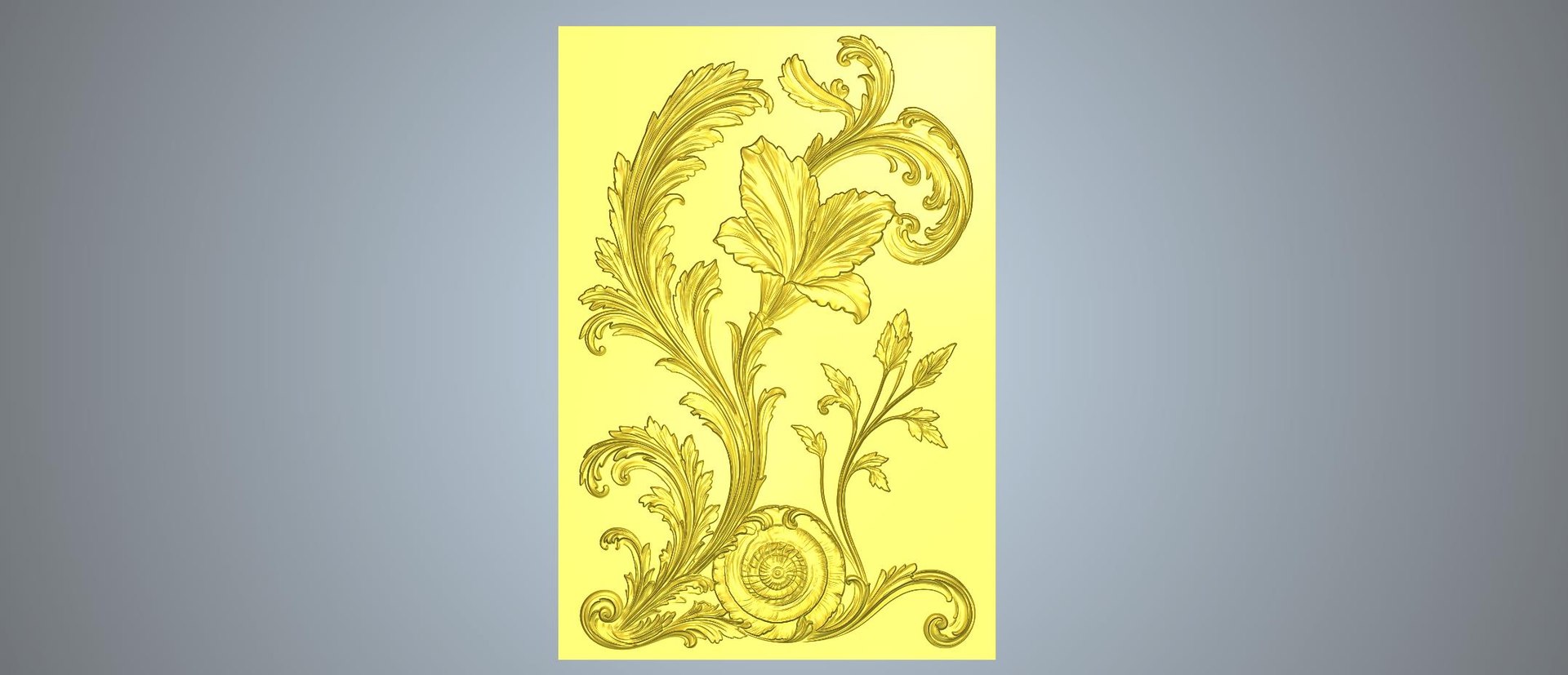 Classic Floral Acanthus Leaf Decor Bas Relief Mural STL CNC 60 3D model https://p.turbosquid.com/ts-thumb/xO/Uf4dFn/bW/a62/jpg/1787842397/1920x1080/fit_q87/b9ec2cb7af3cd52f54a05f2fe590a820c3e96569/a62.jpg