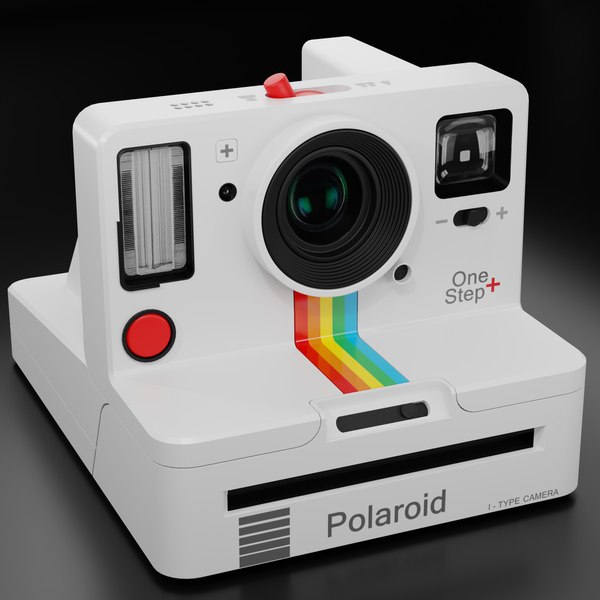 modelo 3d Cámara Polaroid Blanca - TurboSquid 1838256