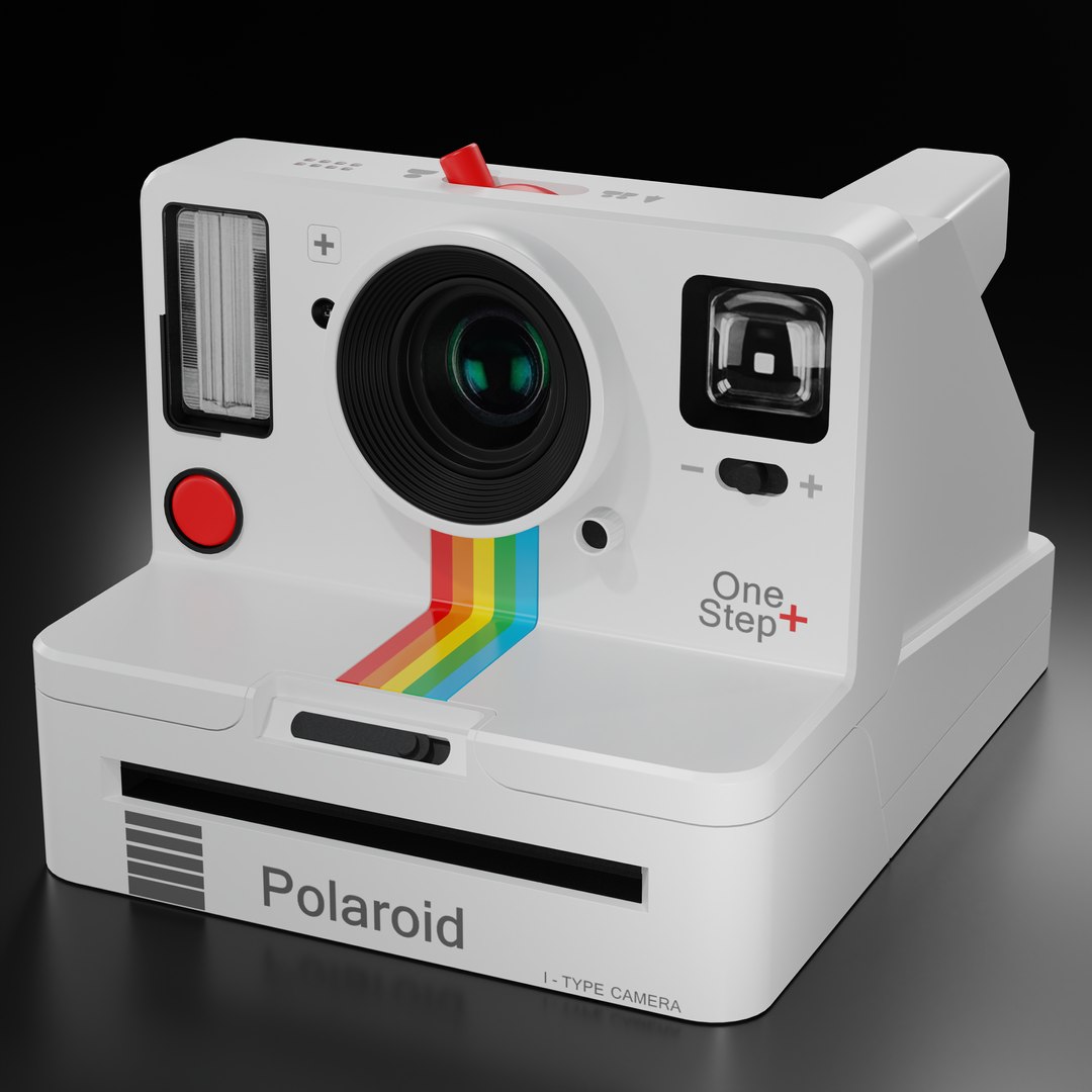 Polaroid Camera White 3D Model - TurboSquid 1838256