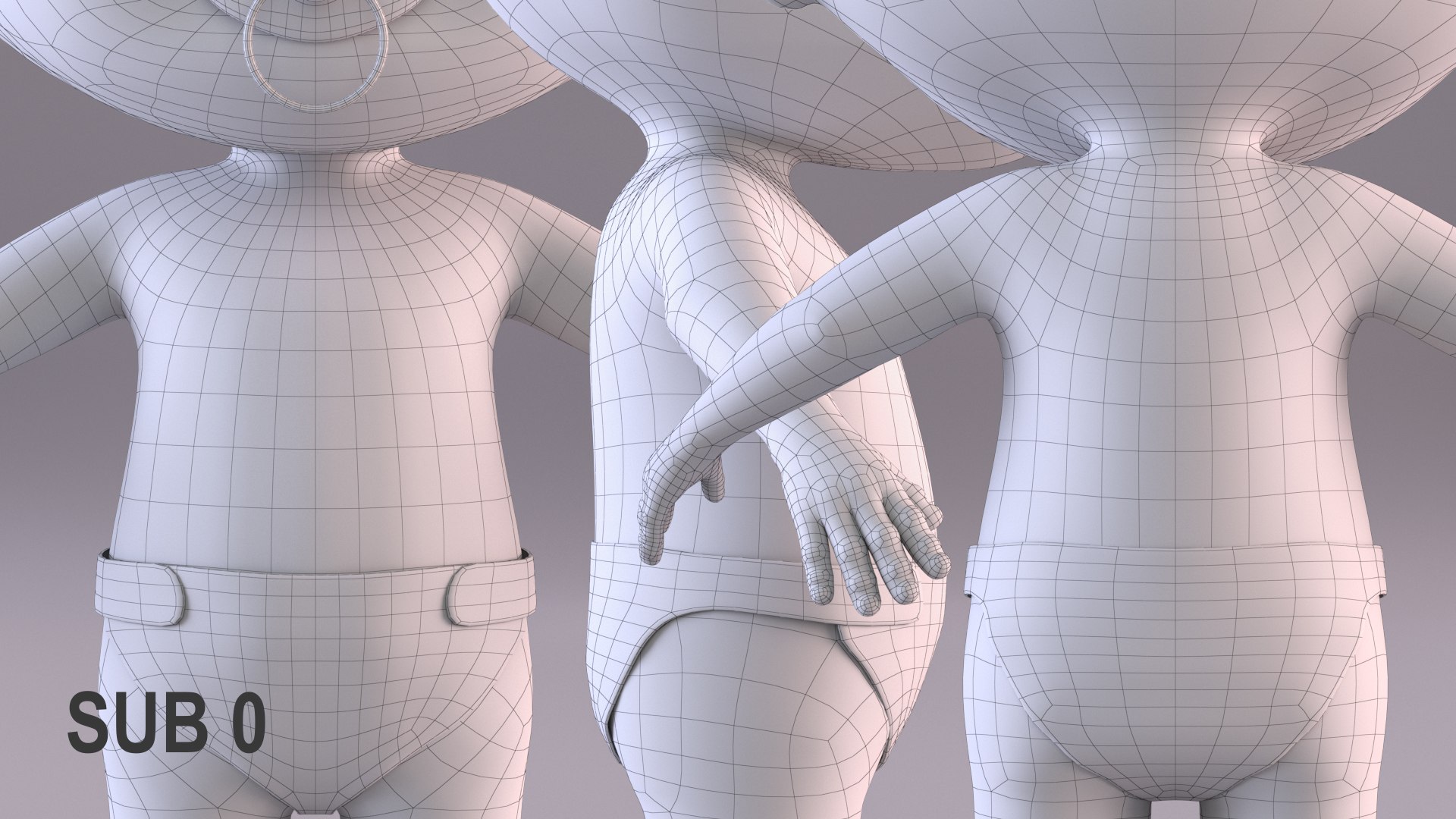 Cartoon Baby - Rigged 3D model https://p.turbosquid.com/ts-thumb/xO/XFsnuN/Ux/wire_17/jpg/1706322673/1920x1080/fit_q87/fed9e4ea5a99461578f9f9adf9091eca838b2280/wire_17.jpg
