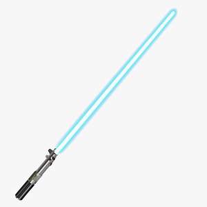 Star Wars Anakin Skywalker Lightsaber 3D Model
