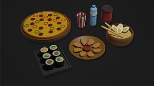 foods-yicekler 3D model