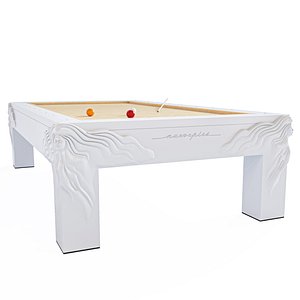 3D Pool table Nuevepies Art Pepa Reverter