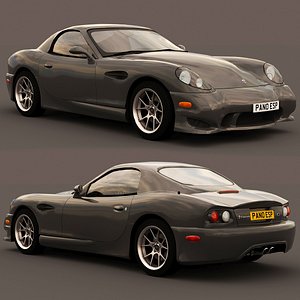 panoz esperante 2005 3D model