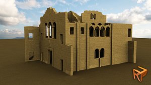 3D alahan monastery