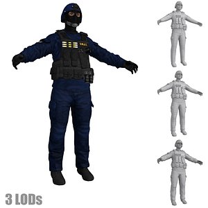 SWAT 3 LODs