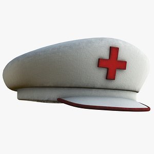 Nurse Hat 3D model