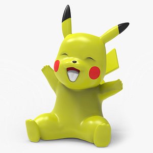 3D Pikachu Figurine Joy model