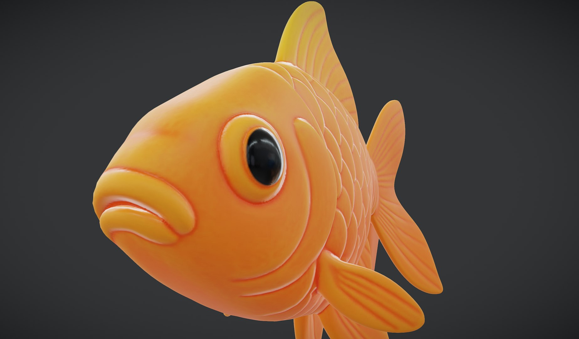 3D Goldfish model https://p.turbosquid.com/ts-thumb/xO/qVE1cK/pz/zz261013111902/png/1791865378/1920x1080/fit_q87/fd97475f95702093a7457862dfffd9f35672a95c/zz261013111902.jpg