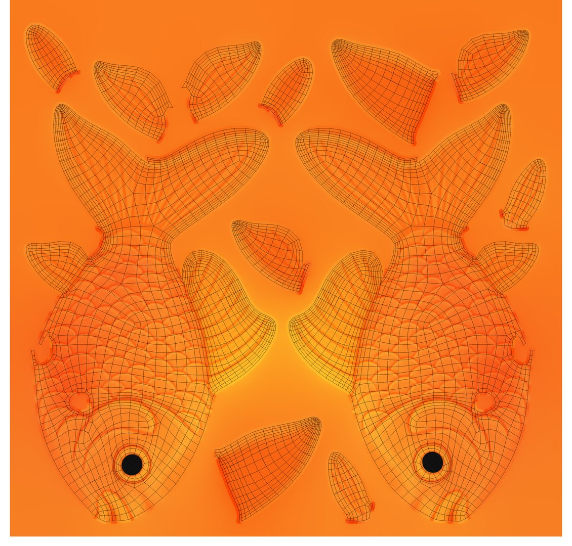 3D Goldfish model https://p.turbosquid.com/ts-thumb/xO/qVE1cK/qh/goldfish_uv_overlay/png/1791865380/1920x1080/fit_q87/27055a775a7254e7c9dded62410a84fdee3da811/goldfish_uv_overlay.jpg