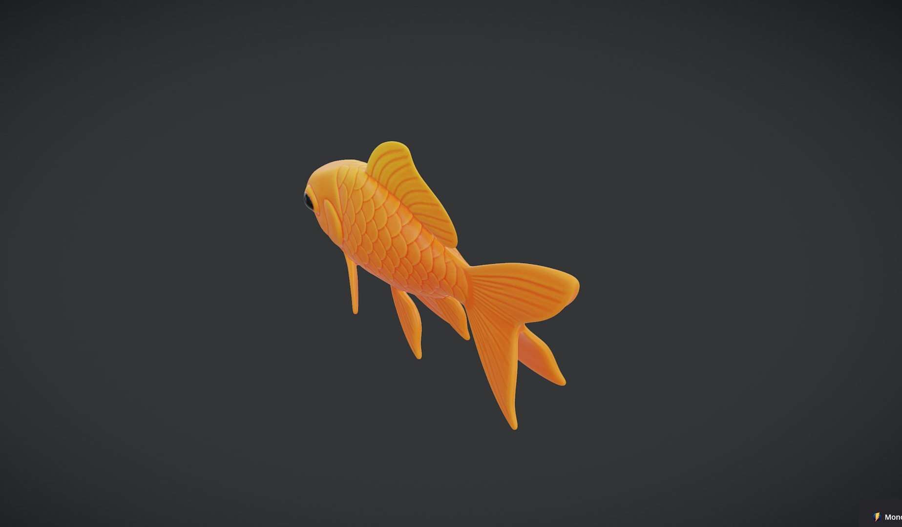 3D Goldfish model https://p.turbosquid.com/ts-thumb/xO/qVE1cK/sX/zz261013111853/png/1791865377/1920x1080/fit_q87/a1486167ba2620d2f4f76d352d8910e3197fc402/zz261013111853.jpg