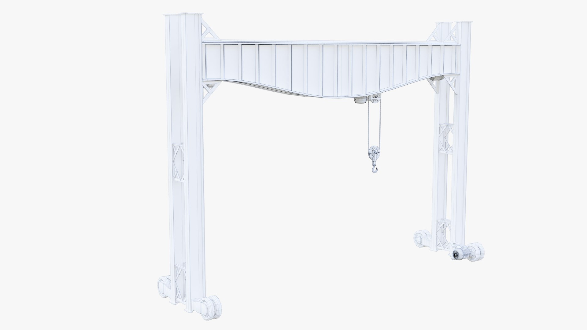 Warehouse Overhead Crane with Legs 3D model https://p.turbosquid.com/ts-thumb/xO/qnAKsQ/RI/cranets05wire/png/1652632771/1920x1080/fit_q87/deff58cfb3088a89193b61a51a921e6570d7de9e/cranets05wire.jpg