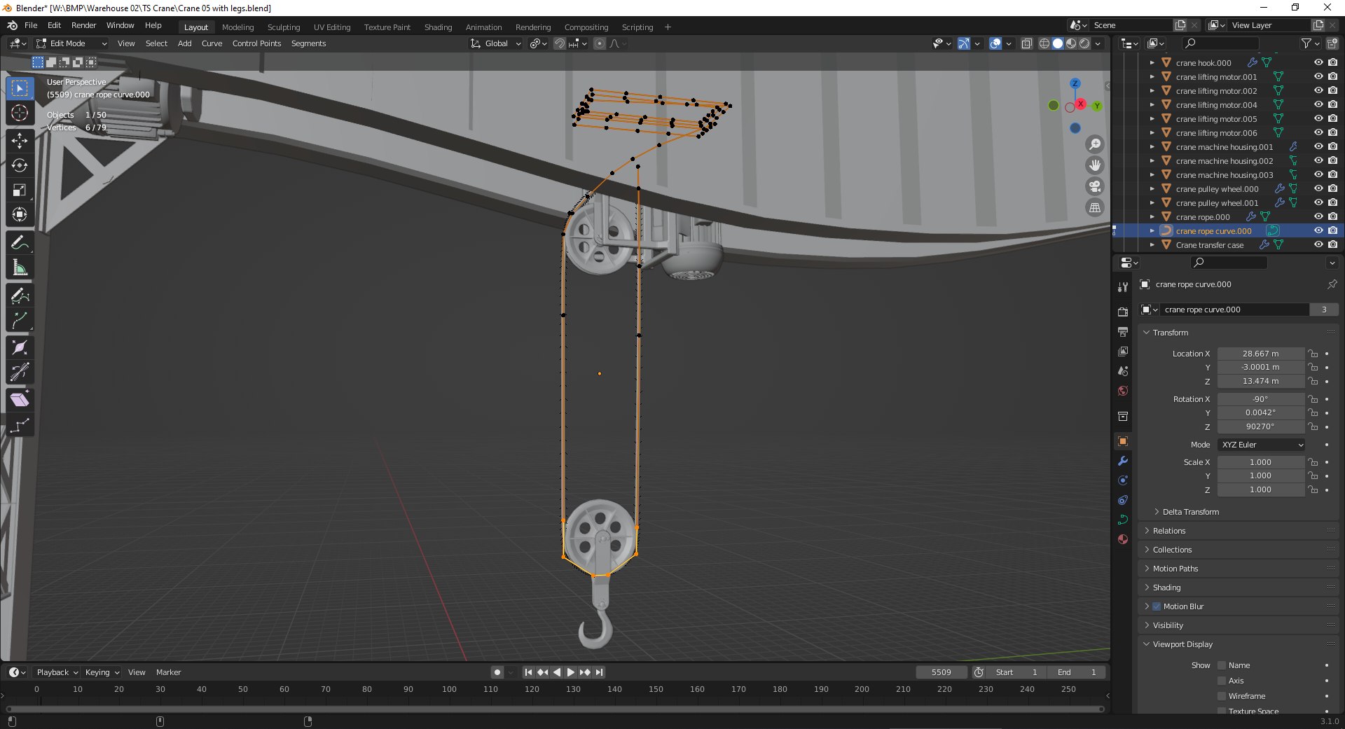 Warehouse Overhead Crane with Legs 3D model https://p.turbosquid.com/ts-thumb/xO/qnAKsQ/Rd/screenshot504/png/1652633674/1920x1080/fit_q87/5a4af9a7b31b06c2daee43eb585f85a2b70f6a2a/screenshot504.jpg