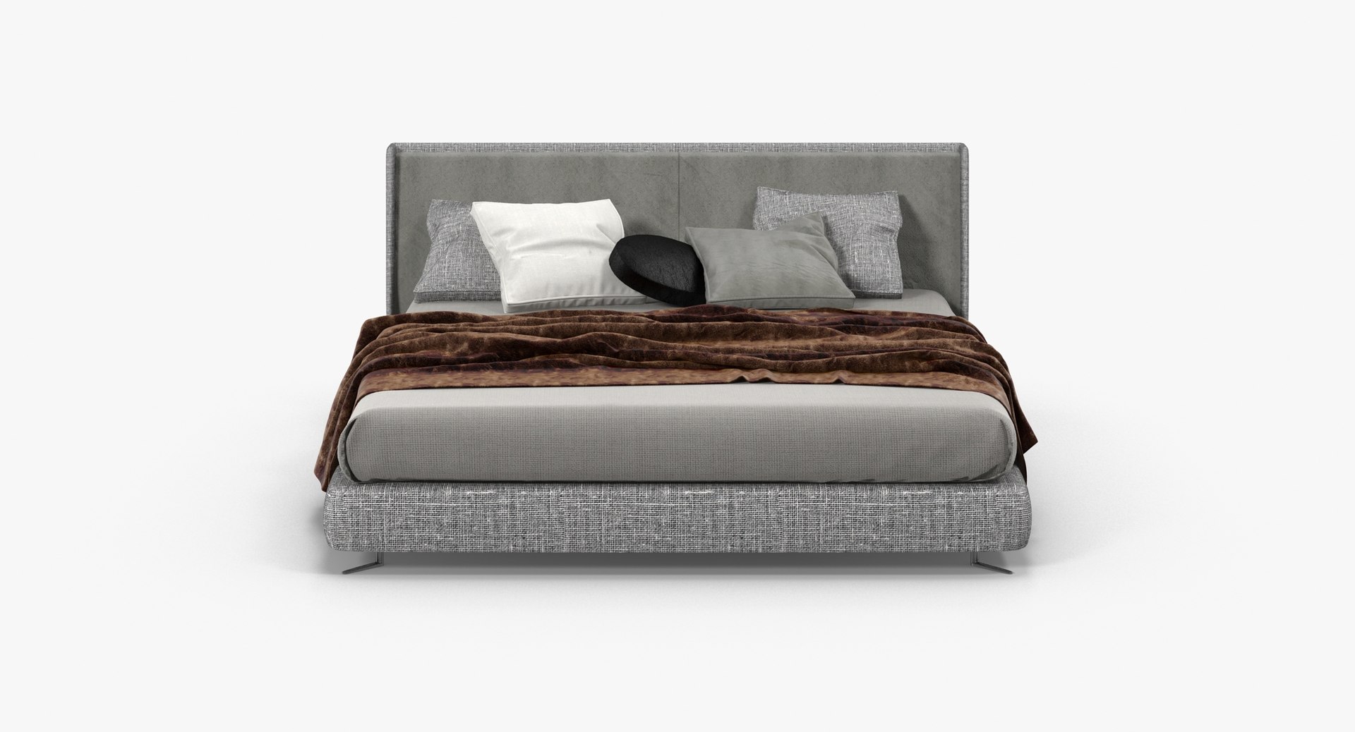 3d Minotti Spencer Bed Model