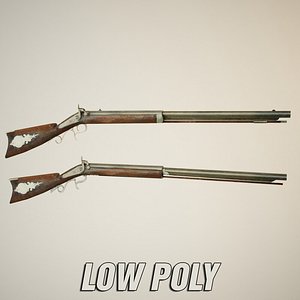 3ds max antique muzzle loader
