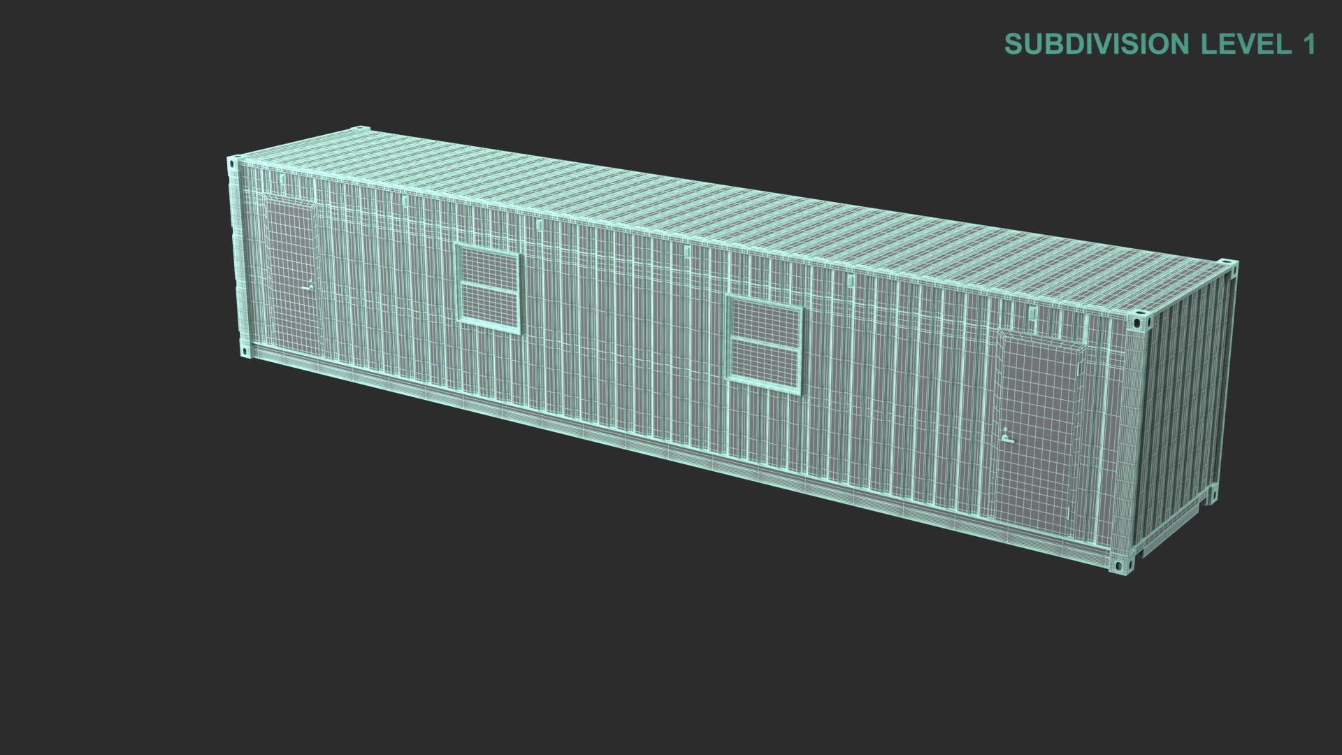 3D Office Container - TurboSquid 2019534