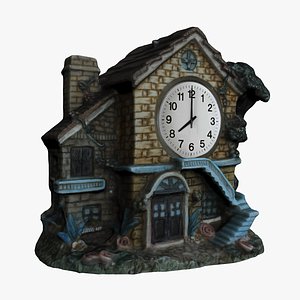 house building architecture 3D model