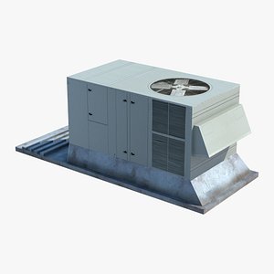 rooftop air conditioner 3d model