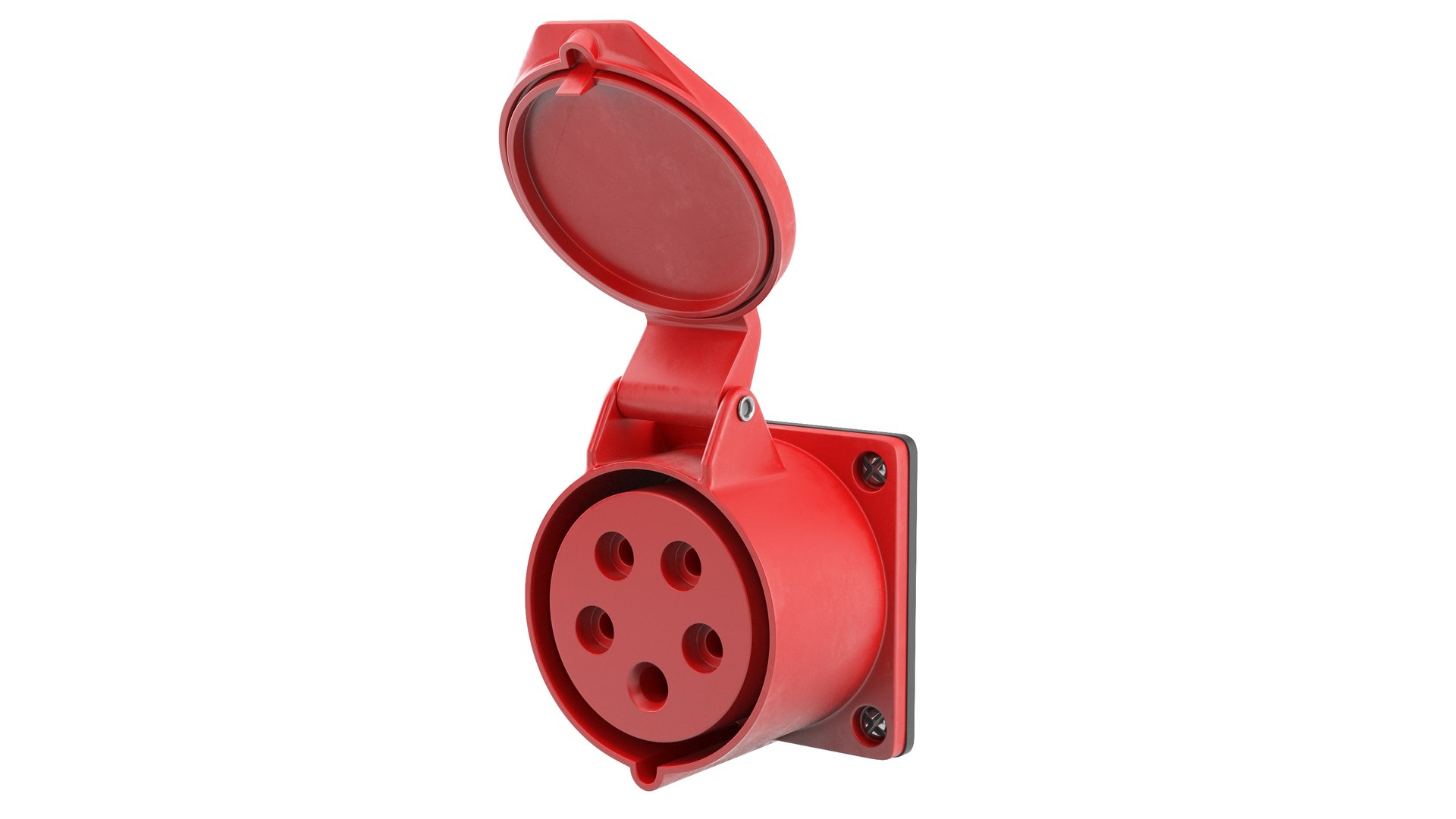 3D Model Three Phase Wall Socket - TurboSquid 2465999