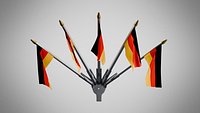 Wall Mount Flags 5 Of Germany