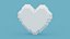 Voxel Coeur Blanc