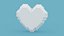 Voxel Coeur Blanc