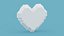 Voxel Coeur Blanc
