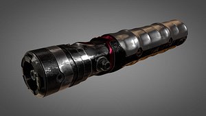 Worn metal Lightsaber