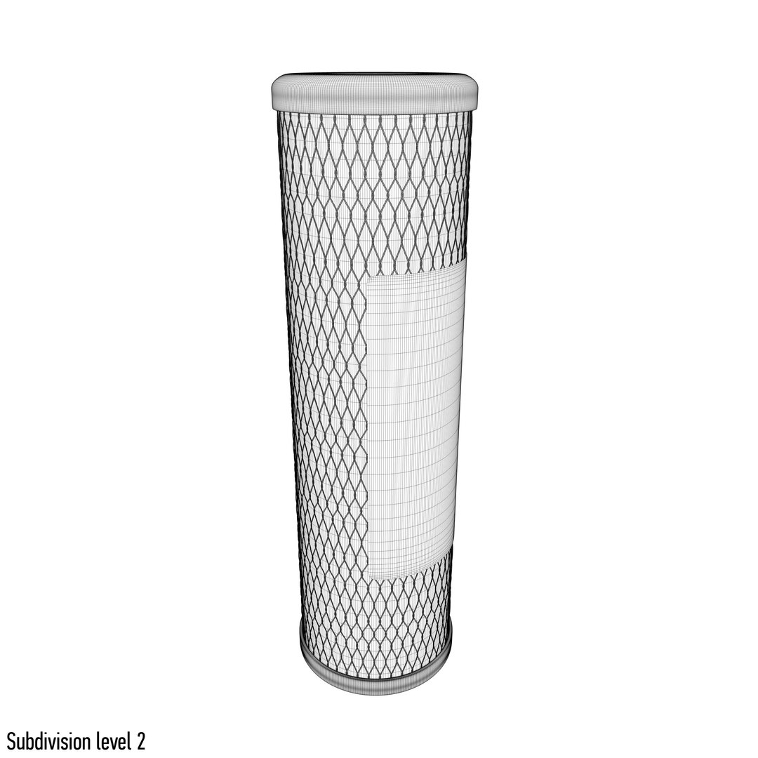 Water Filter Mock 3d Model
