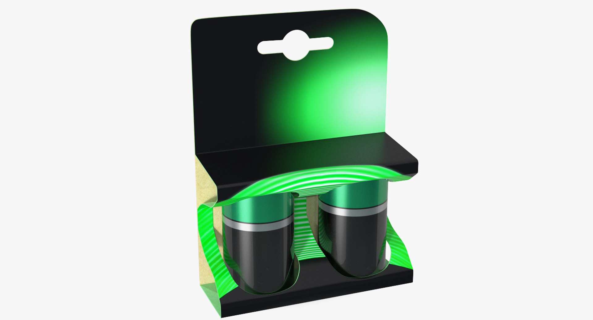 LR20 Battery Package 3D model preview