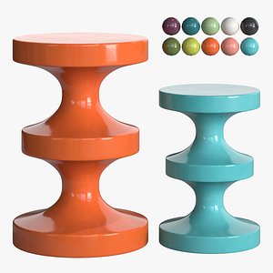 Side table Bishop and Baby Bishop model