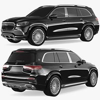 Maybach GLS SUV Simple Interior