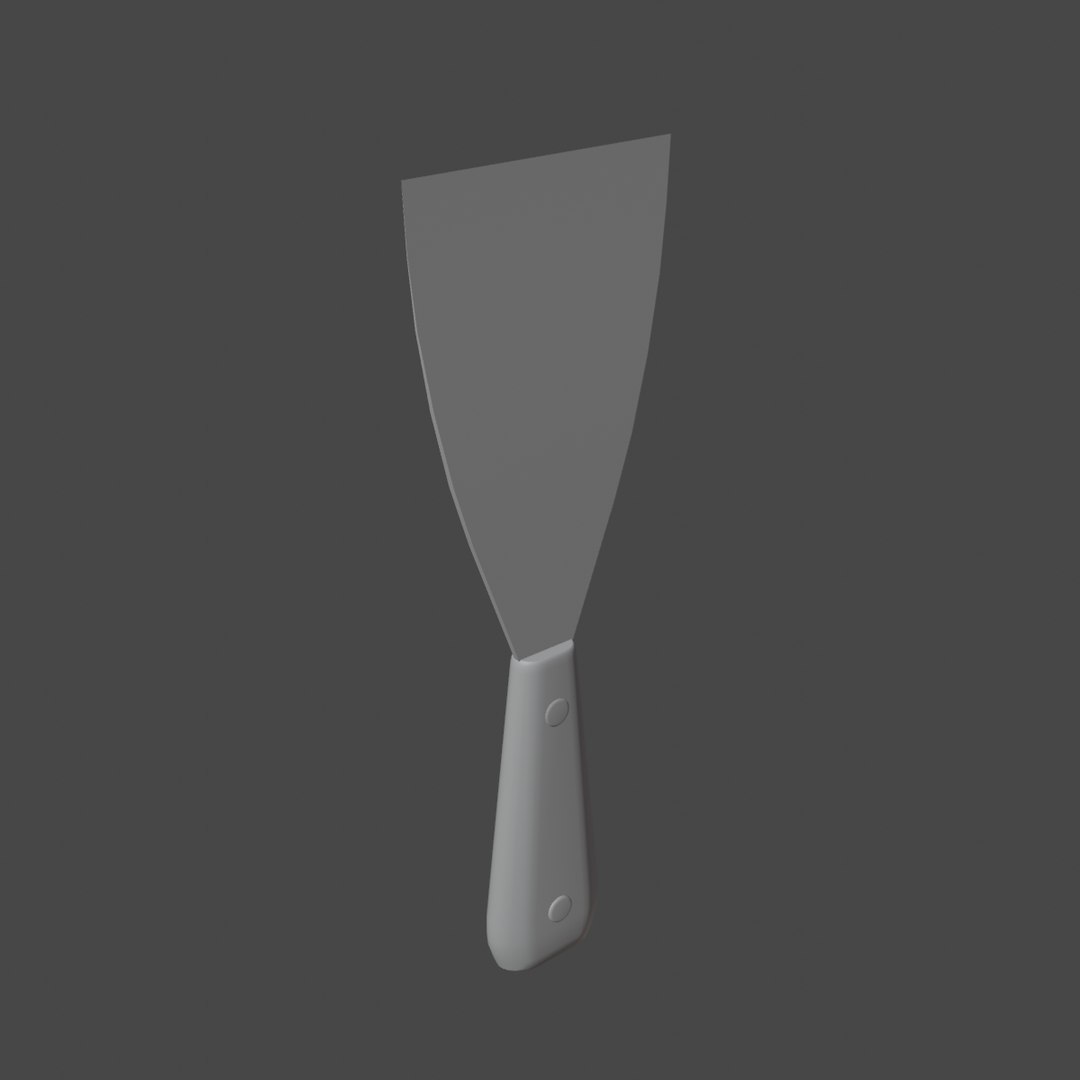 3D Painter Spatula 02 - TurboSquid 2290193
