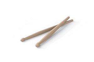 free 3ds model drum sticks rock