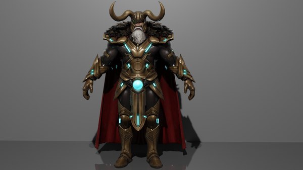 Odin 3d Model 3D model - TurboSquid 1857616