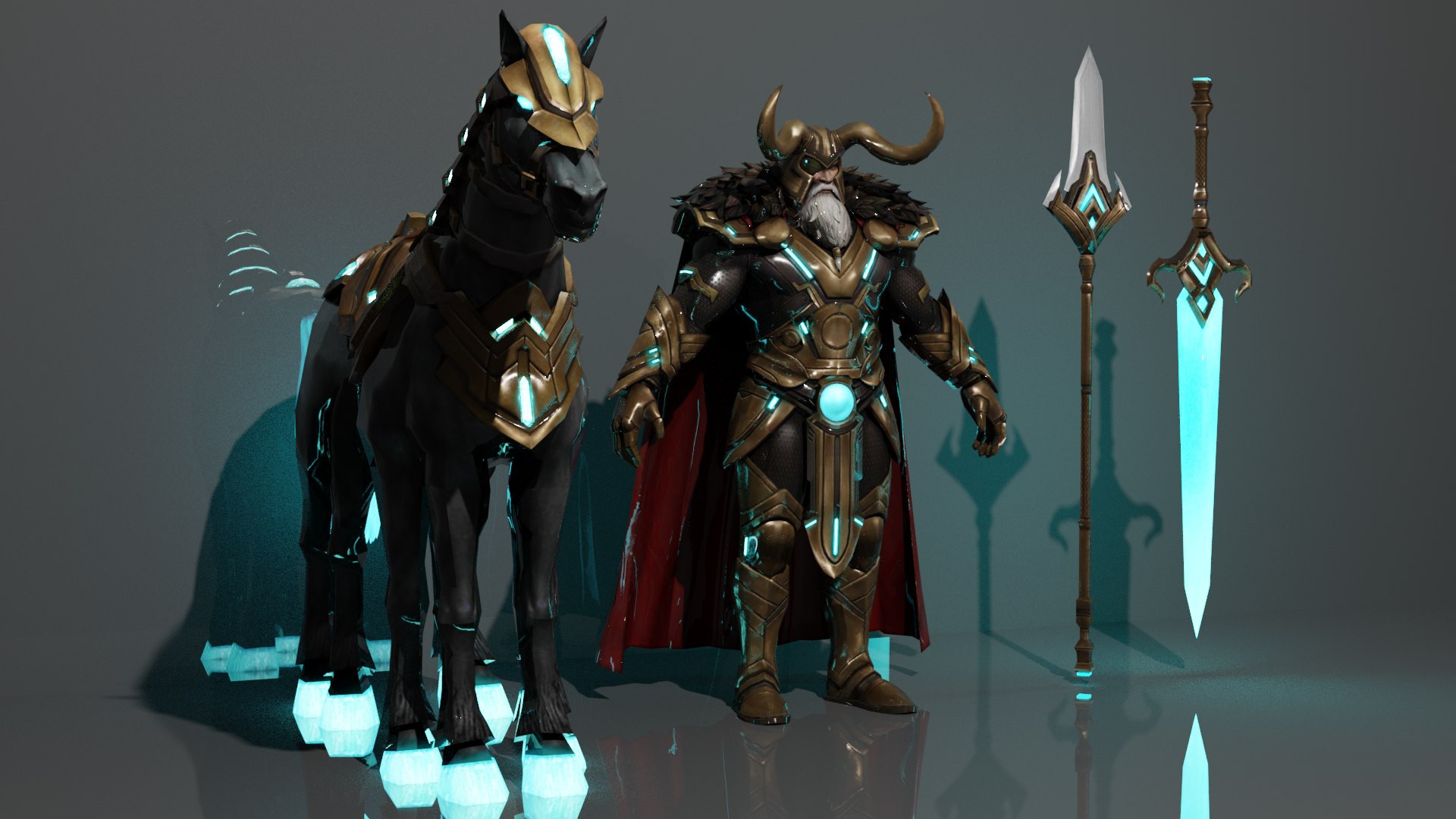 Odin 3d Model 3D model - TurboSquid 1857616